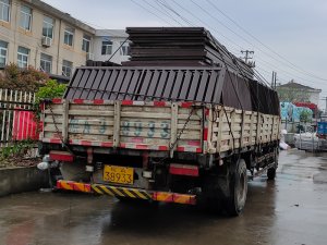 金用護欄2021年4月21日鋁合金百葉窗發貨！